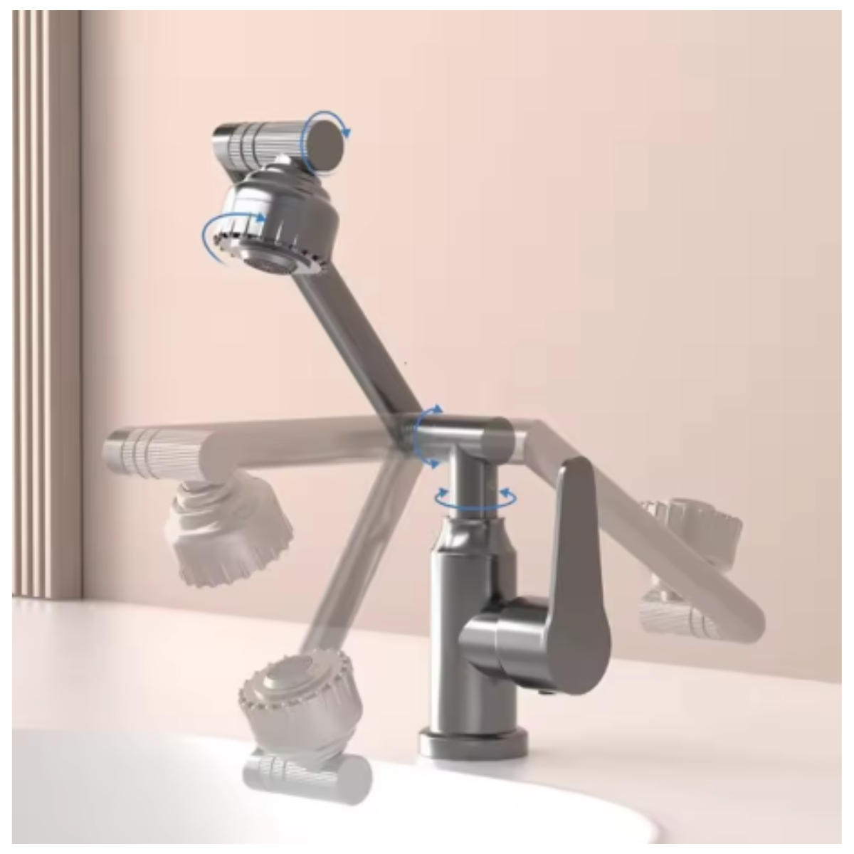 Grifo Flexible De 1080 Grados
